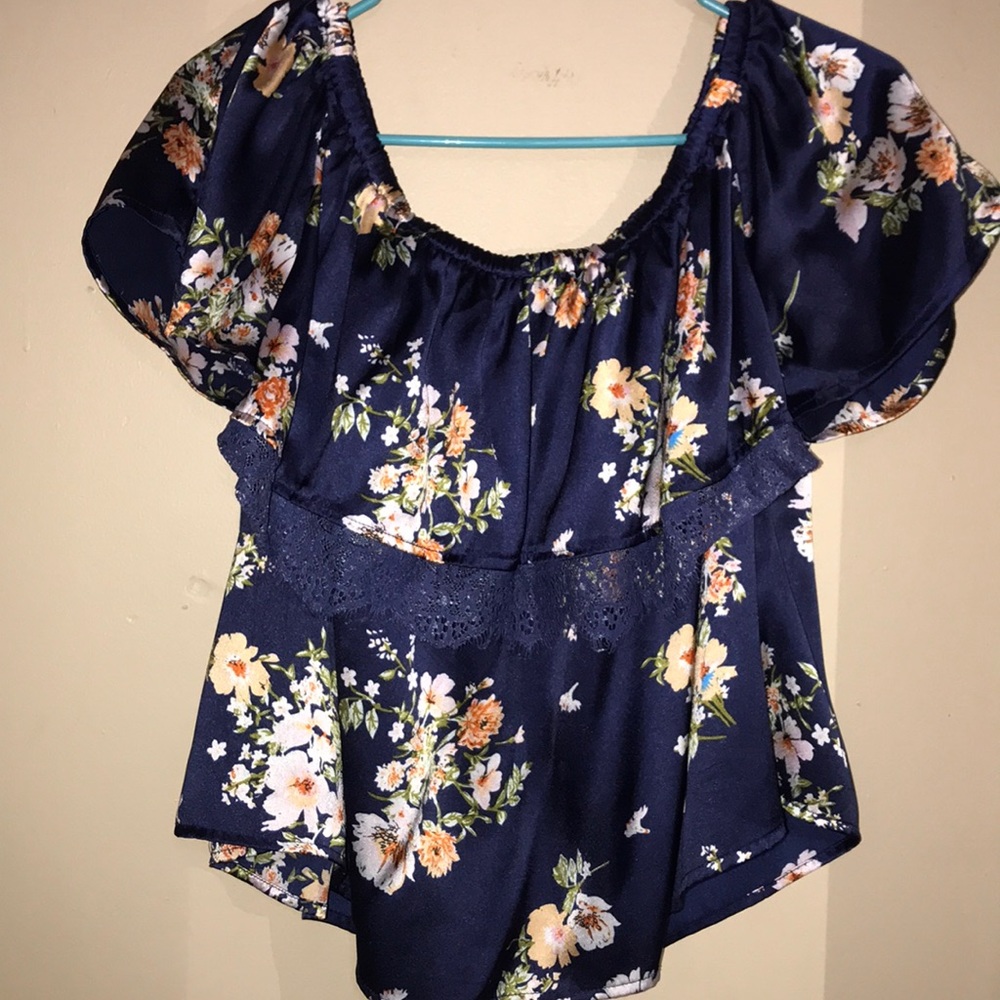 Floral blouse